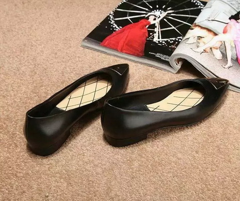 LV Shallow mouth flat shoes Women--015
